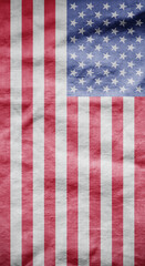 Obraz premium Grunge USA Flag background texture