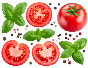 Preview Crop Find Similar fresh tomato, herb 