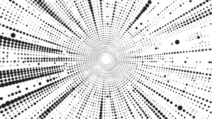 Hypnotic Vortex, isolated on transparent background
