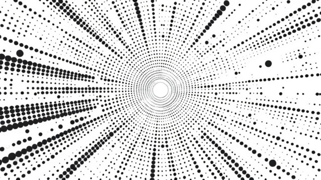 Hypnotic Vortex, isolated on transparent background