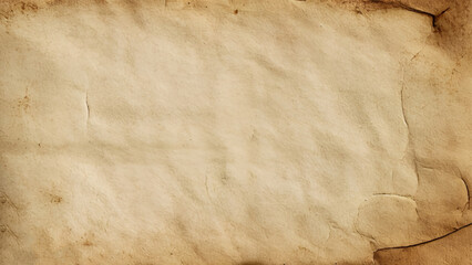 Vintage ancient worn paper texture, old paper or parchment background 