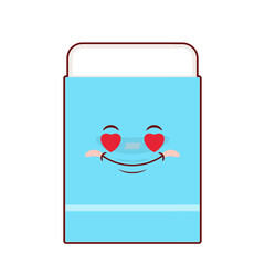 eraser love face cartoon cute