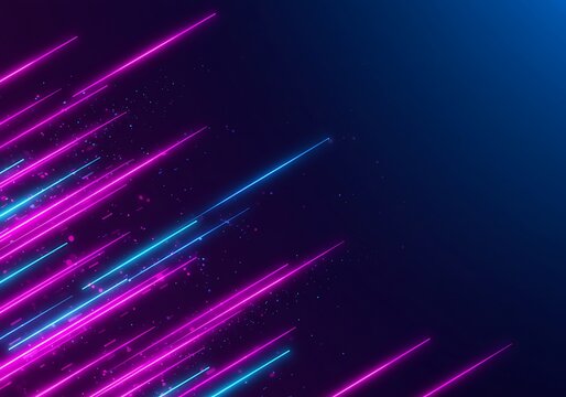 A stunning image of futuristic esport background for gaming live streaming. Esport game tournament competition neon banner.