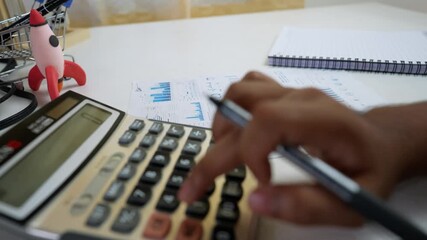 Financial Analysis with Calculator and Charts - Powered by Adobe