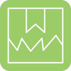 Damaged Package Icon Style