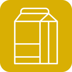 Dairy Free Food Icon Style