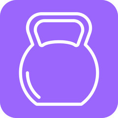 Kettlebell Icon Style