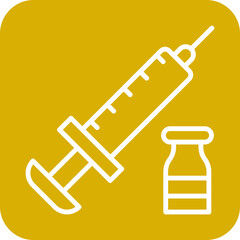 Vaccination Icon Style