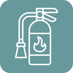 Fire Extinguisher Icon Style