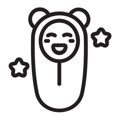 smile line icon