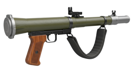 Isolated weapon system RPG-26 Aglen rocket launcher anti-tank weapon, short-range, handheld, isolated