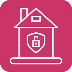 Home Security Icon Style