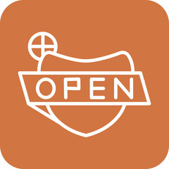 Open Tag Icon Style