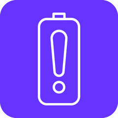 Battery Alert Icon Style