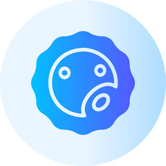 Obraz premium ovum gradient icon