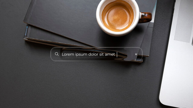 Liquid Glass Search Bar 1