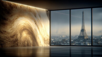 recycled art, modern installation, eco design, sustainable art, abstract sculpture, contemporary gallery, environmental artwork, creative recycling, minimal interior, art and technology, light install