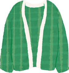 겨울 옷 일러스트