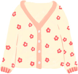 겨울 옷 일러스트