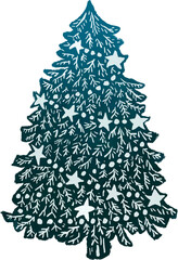크리스마스 트리 일러스트
