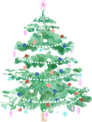 크리스마스 트리 일러스트
