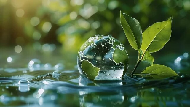 Holiday composition for world environment day