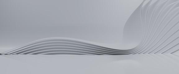 Abstract Futuristic empty floor and room Sci-Fi Corridor With light for showcase,room,interior,display products.Modern Future cement floor and wall background technology interior concept.3d render