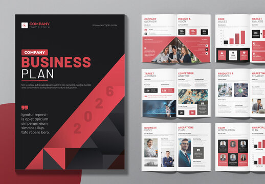Business Plan Template Layout