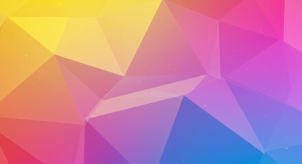 Obraz premium Abstract colorful polygonal background geometric design gradient