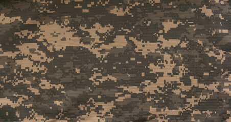 Camouflage fabric cloth texture - abstract Background and texture
