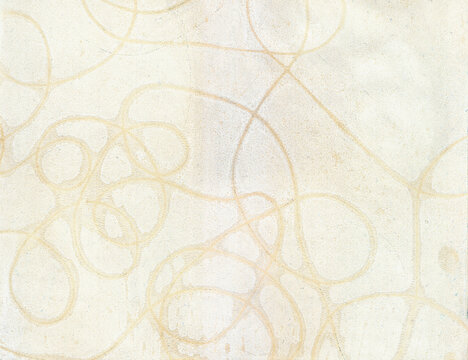 Abstract grunge background with curved painted lines and copy space
