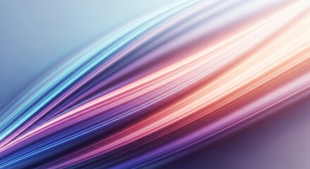 Dynamic Abstract Background with Colorful Flowing Light Streaks