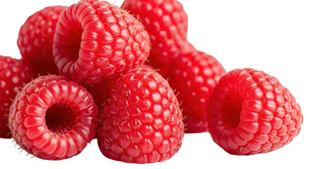 Fresh ripe raspberries close up macro photography delicious fruit photography for your projects