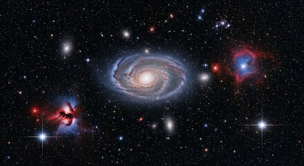 Spiral Galaxy M81 - A Cosmic Masterpiece in Ursa Major.