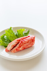 カニカマ　カニ風味かまぼこ