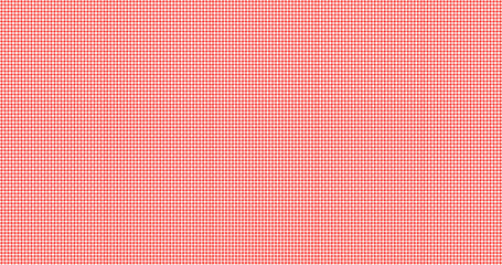 Seamless red polka dot pattern background for fabric design and digital art projects