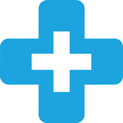 Fototapeta premium medical cross icon vector illustration design