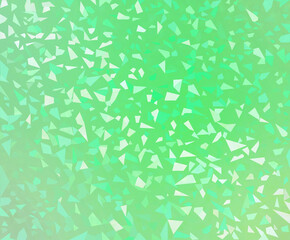 ホログラムテクスチャ緑