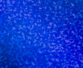 ホログラムテクスチャ濃青