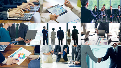 business, teamwork, human resources, management, marketing, collage, transition, businessman, b2b, support, customer, service, recruitment, businessperson, people, network, dx, digital transformation,