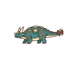 Fototapeta premium Simple Dinosaur Design