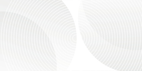 Modern White geometric abstract background overlap layer on bright space with lines effect decoration. vector