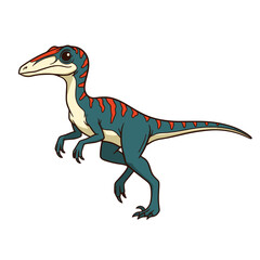 Running Dinosaur Design