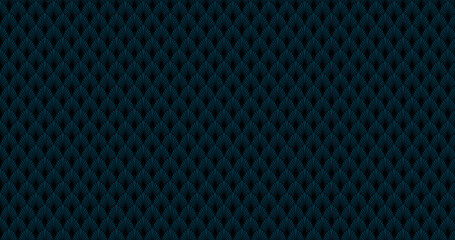 Dark teal pattern background for wallpaper and texture with seamless design for fabric use