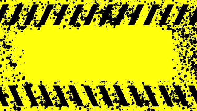 Under Construction tex background Animation Video 4K 