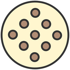 white cookies icon