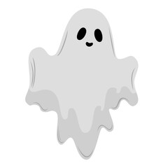 White ghost halloween