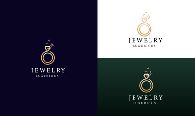  luxury jewelry brand logo design vector illustration, luxury, gold, brand, brand logo design, royal classic logo design, abstract beauty rose logo design, jewelry elegant gold logo design retro,