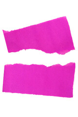 Naklejka premium Torn paper isolated