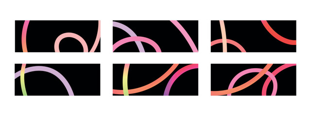 Abstract vector background with wavy lines.